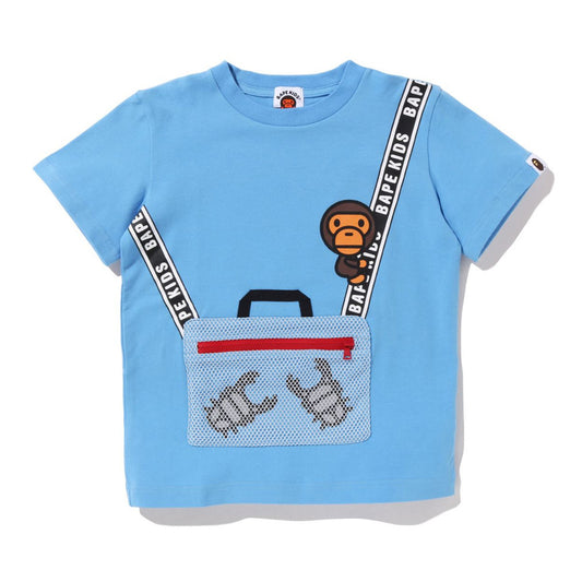 BAPE BABY MILO INSECT TEE for kid,Blue