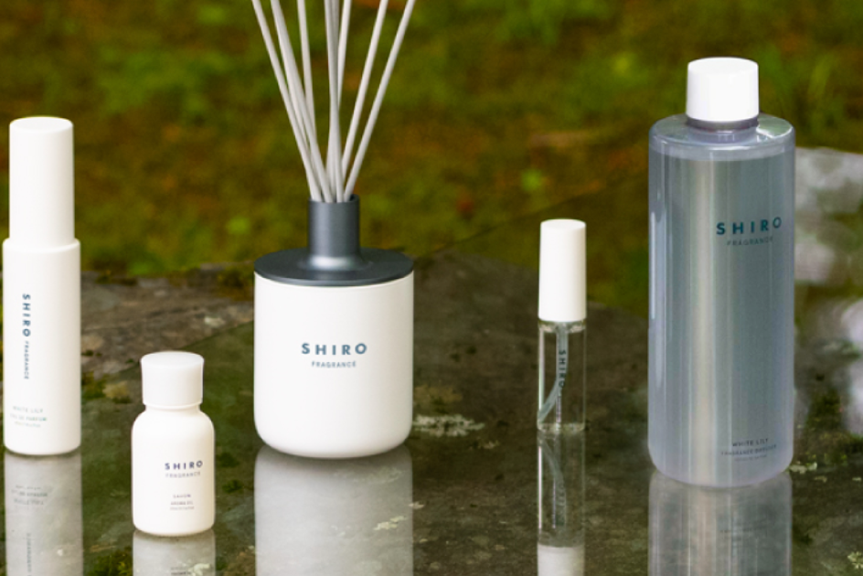 Japan SHIRO Room Fragrance Set Diffuser Bottle / 300ml Replacement  Fragrance Oil with Diffuser Stick (Soap Scent/White Tea/Lily/Golden Raspberry)