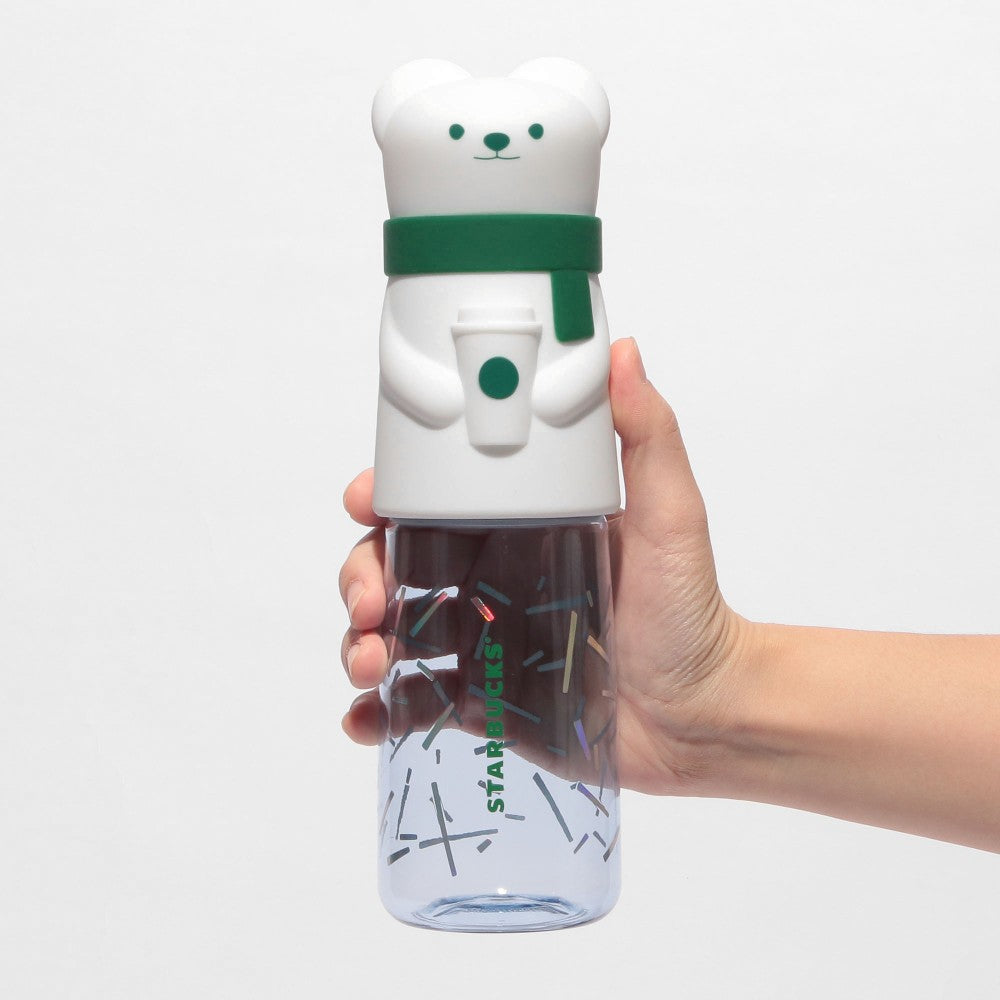 日本限定 星巴克 可爱小熊瓶装杯 500ml
