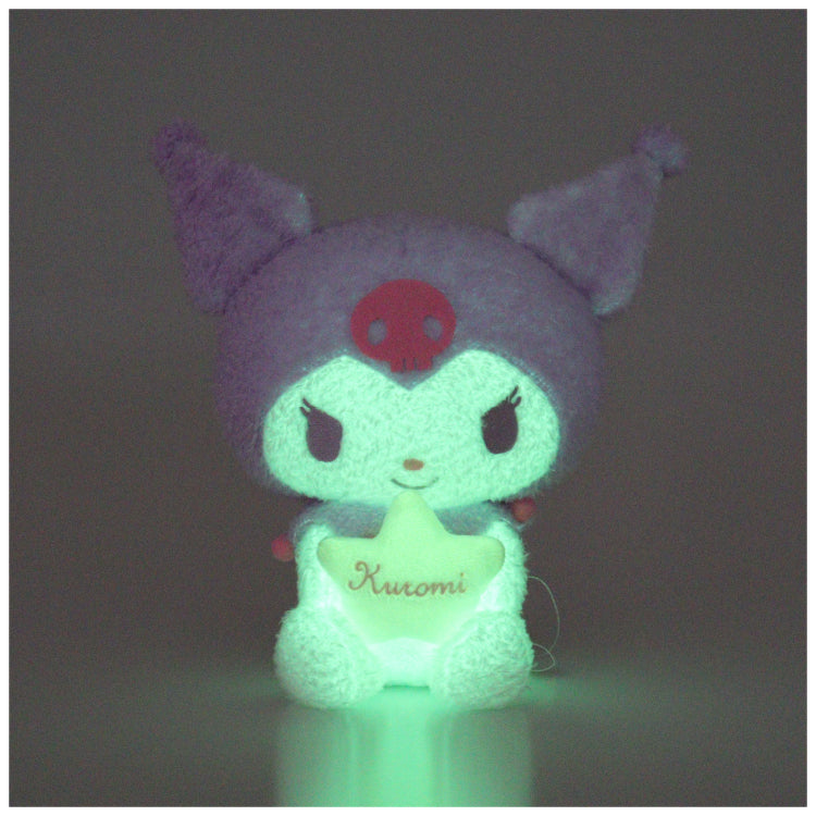 Japan Sanrio Kuromi Series Phosphorescent Stuffed Toy Plush S Size18cm
