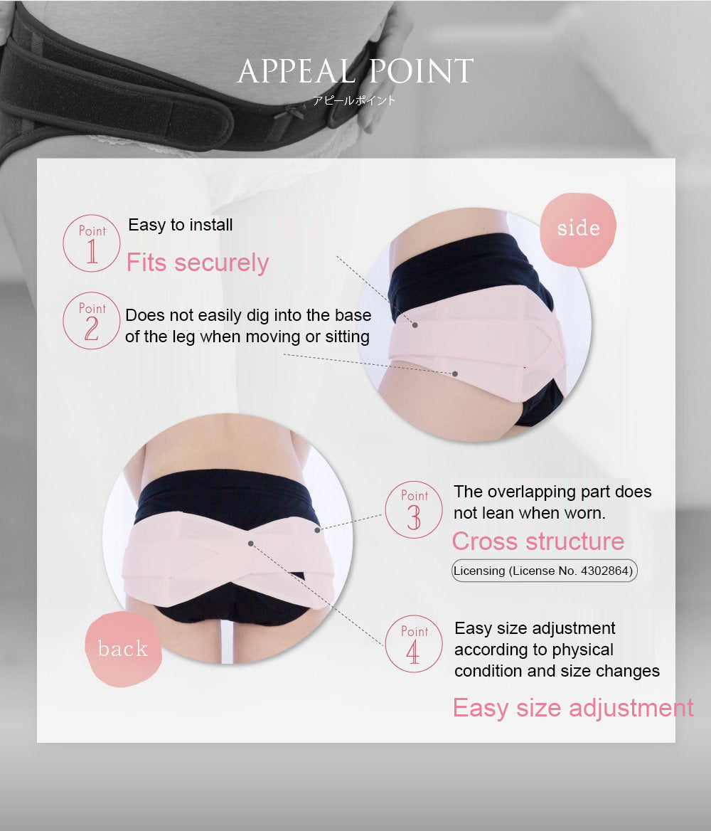 Japan inujirusi Prenatal and Postnatal Pelvic Straps HB8149