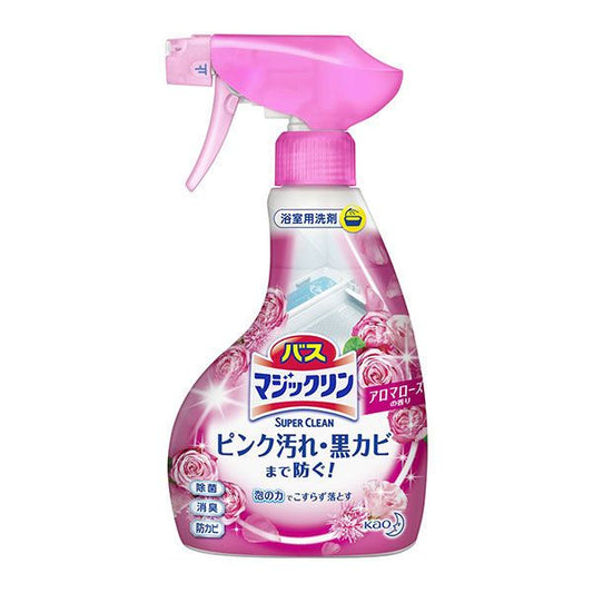 Japan KAO Super Clean Bathroom Washroom Deodorizer Rose 380ml