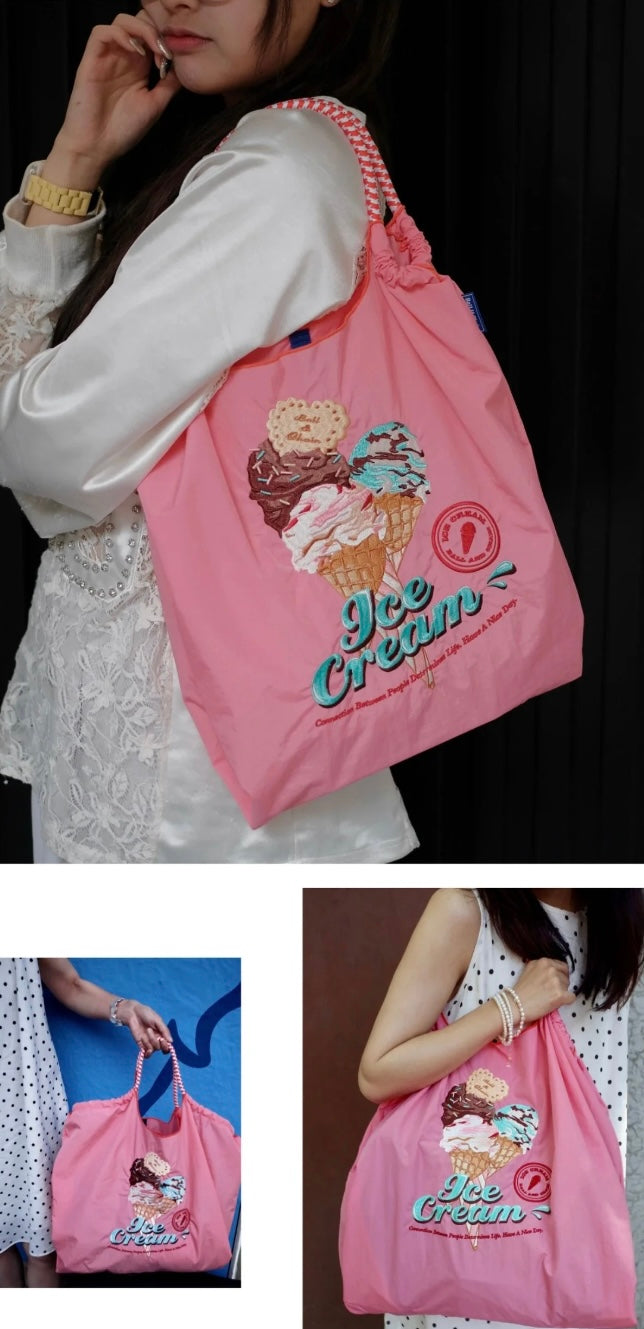 Ball & Chain Japan 2025 New Ice Cream Tote Bag 2nd Edition – Medium Size