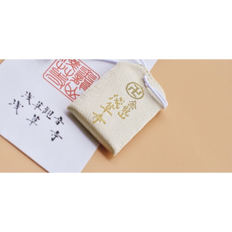 Asakusa Jinja Japanese Omamori 【No. 7 Traffic Safety Amulet】