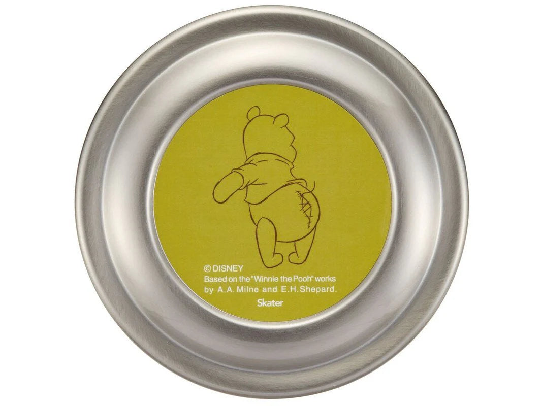 Japan Skater Winnie the Pooh Antimicrobial Insulated Stainless Steel Lunchbox 550ml
