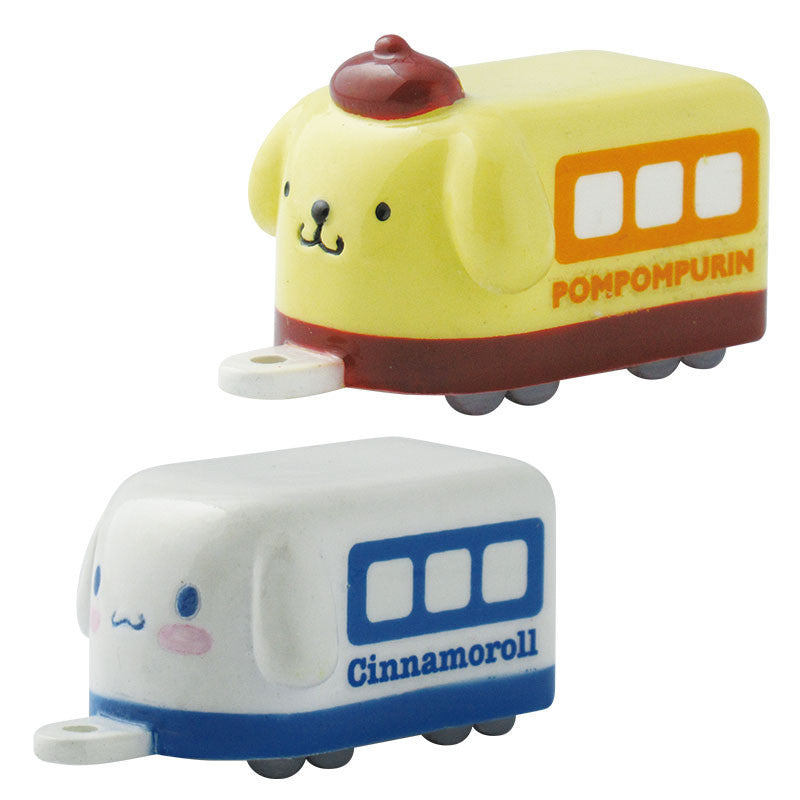 Japan Sanrio Toys Bath Ball,  Soaking Ball, Dissolved with Toys Floating Out【Train modeling cartoon toys】(Toys and Scent are random)