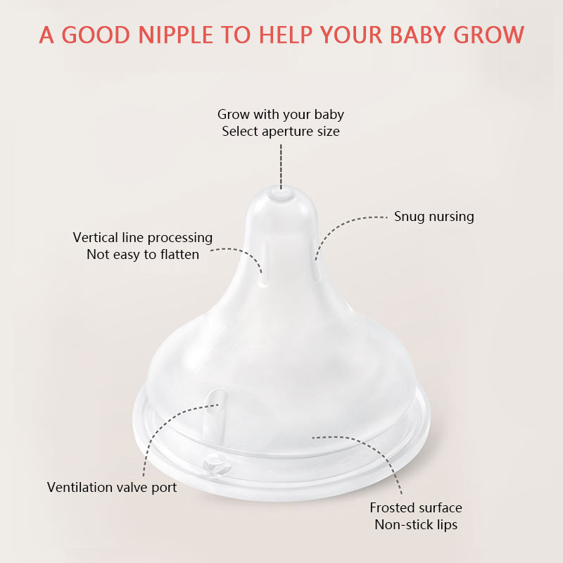 Japan Pigeon Breast Milk Feeling Nipple Wide caliber LL 2pcs/box 9 months and up