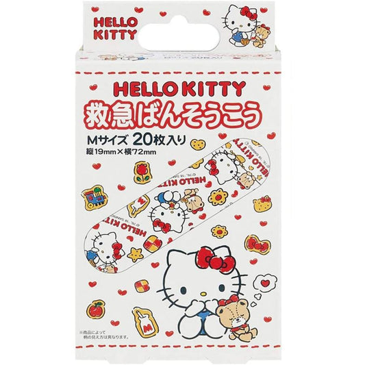 Japan Skater Hello kitty Breathable Band-Aid Size M 20pcs