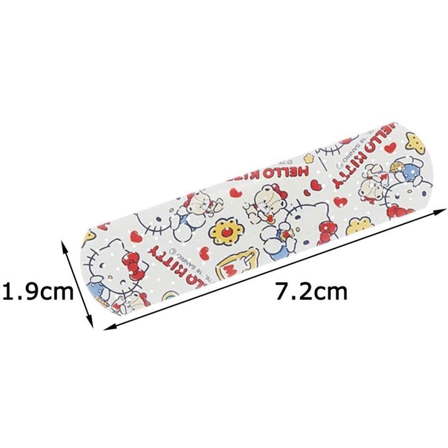Japan Skater Hello kitty Breathable Band-Aid Size M 20pcs