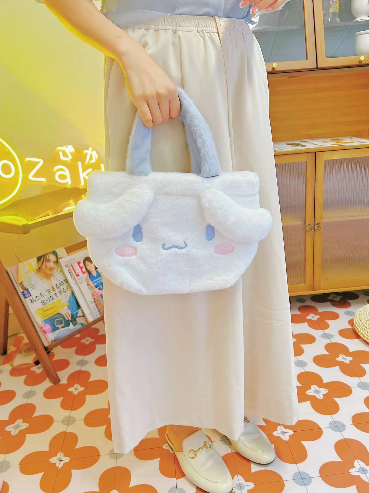 Sanrio Plush Clutch/Storage Bag
