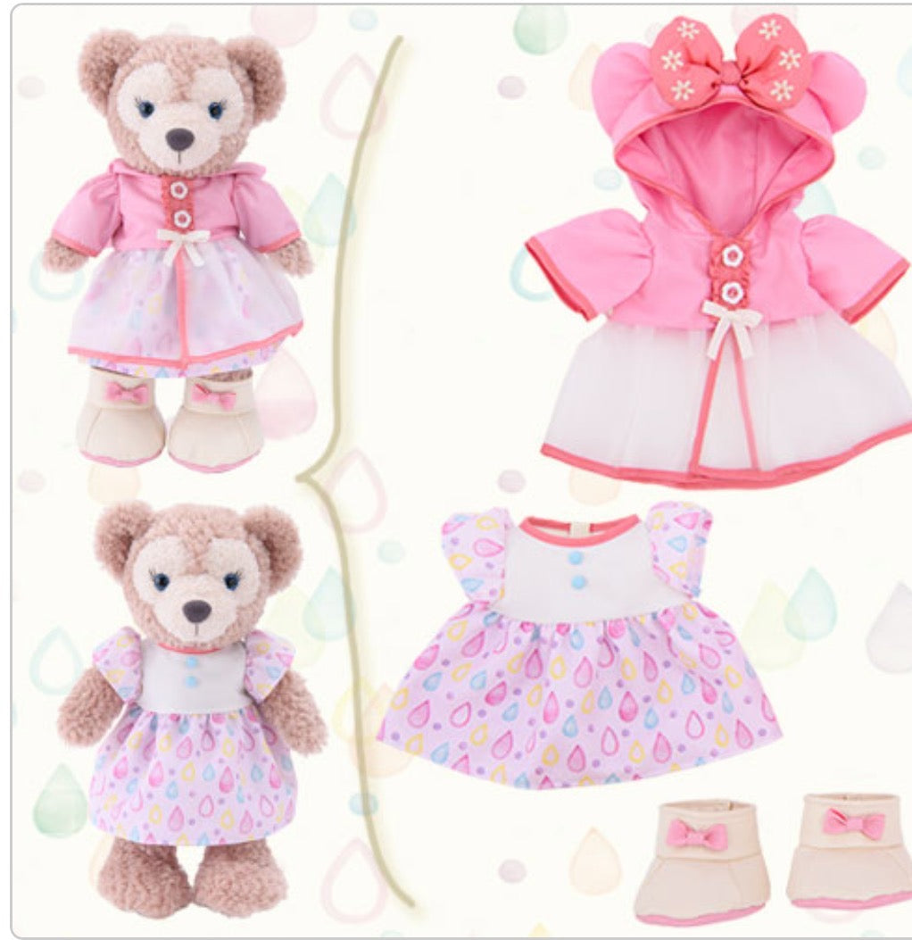 Tokyo Disney Beautiful Rainy Days Costume, Replacement, S Size for Dolls