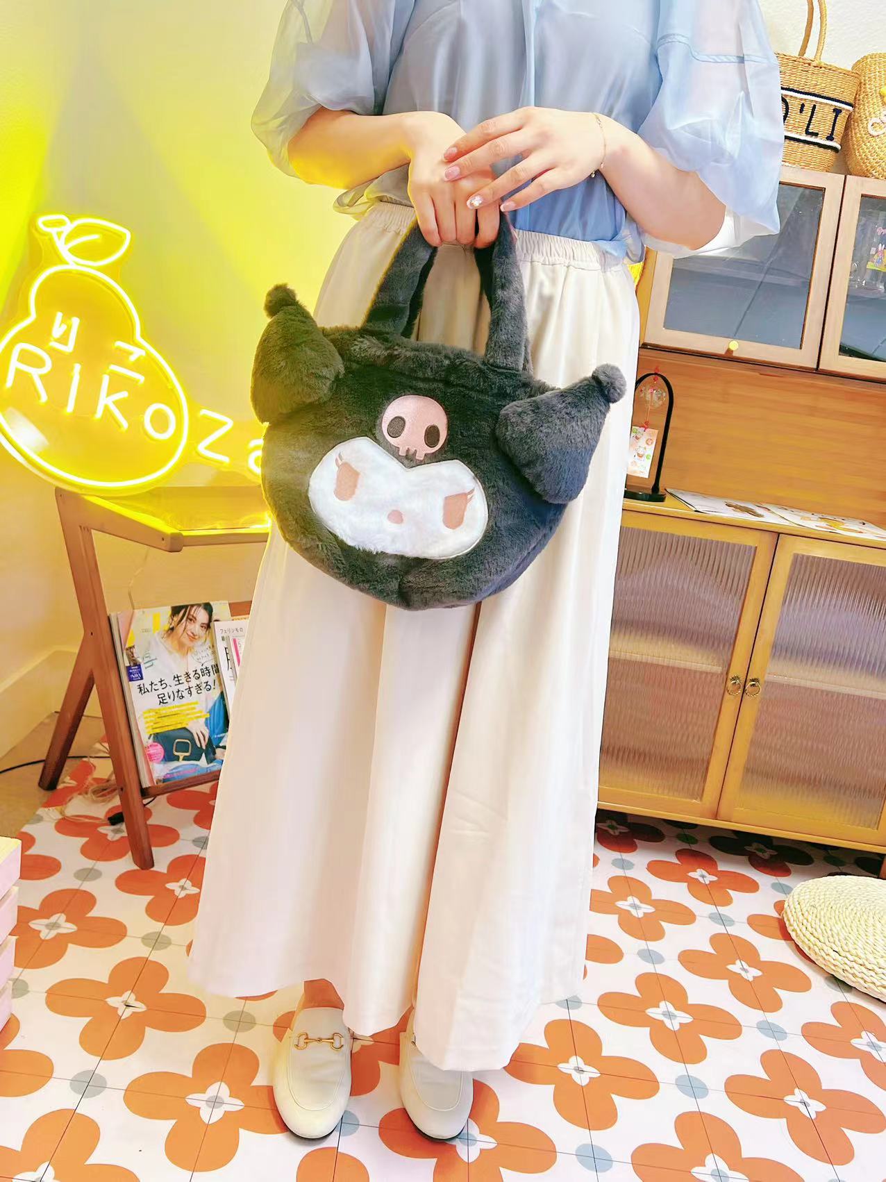 Sanrio Plush Clutch/Storage Bag