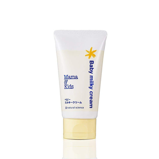 Japan MAMA&KIDS Milky Cream Baby Cream Moisturizing Hydration Baby Anti-Drying Additive-free Body Cream 75g/310g