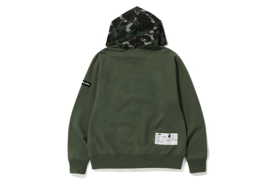 BAPE X UNDFTD Color Camo Relaxed Zip Hoodie Size M