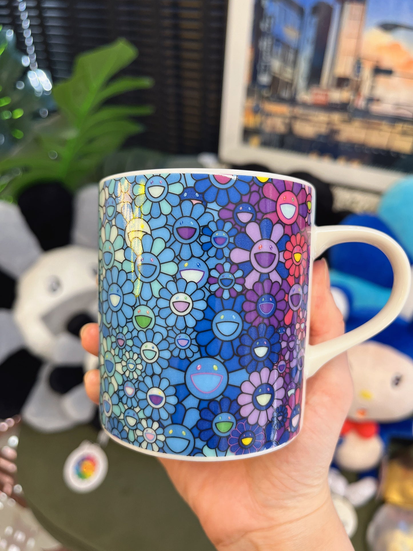 Takashi Murakami Full Sunflower Ceramic Mug