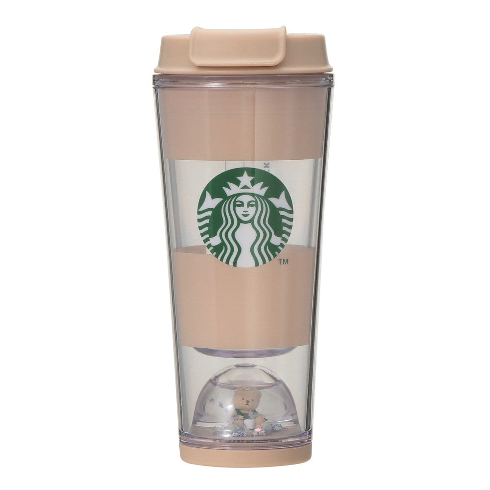 Starbucks Japan x Gelato Pique Bear Snow Globe Tumbler, 355ml