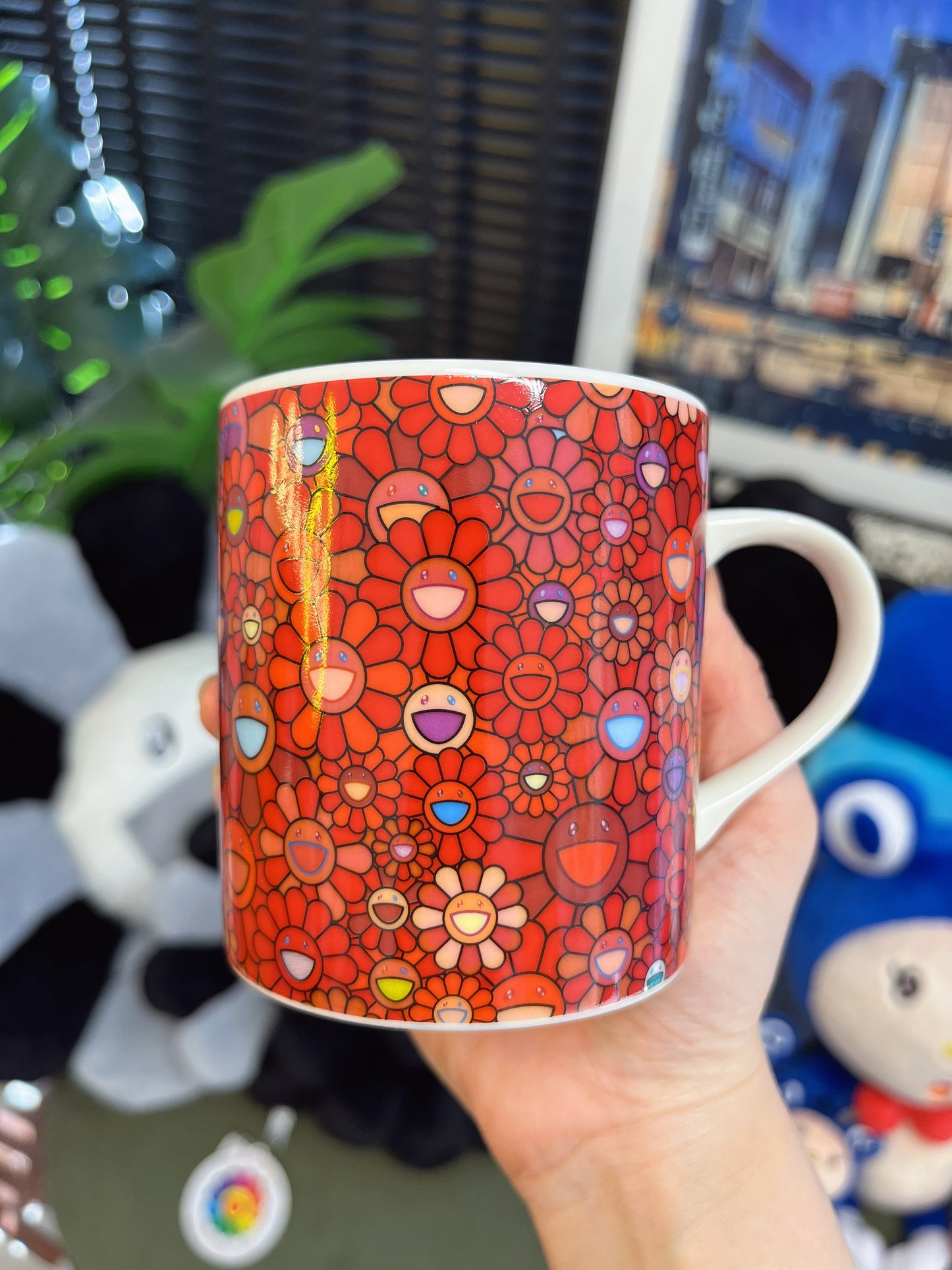 Takashi Murakami Full Sunflower Ceramic Mug