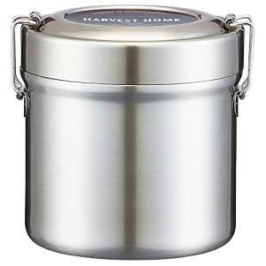 Japan skater Silver Anti-bacterial Insulated Stainless Steel Lunch Box 600ml