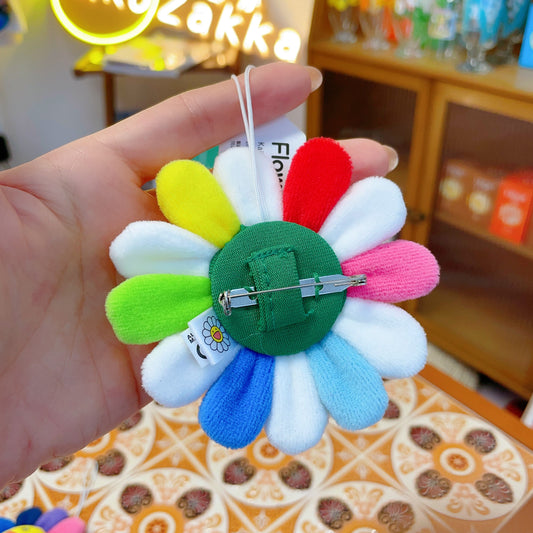 Takashi Murakami Light Rainbow + Pink Mouth Pin Models (Can be pinned or hung)