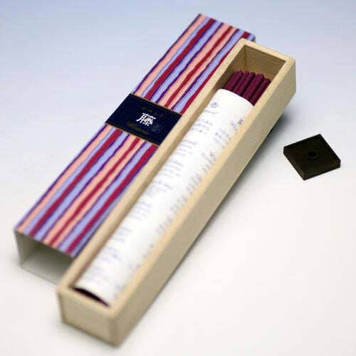 Nippon Kodo Incense Sticks – Wisteria (40 sticks with holder)