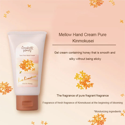 Japan VECUA Wonder Honey  Seasonal Limited, Wonder Honey Melty Hand Cream Pure Kinmokusei 50g