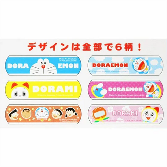 Japan Santan x Doraemon, Children's Bleeding Stickers, Baby Band-Aids 18pcs