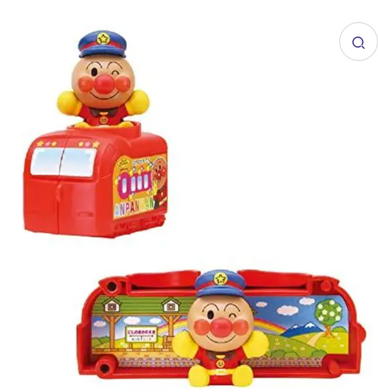 Japan BANDAI  Toys Bath Ball， Soaking Ball, Dissolved with Toys Floating Out【Anpanman & Train】Plus size