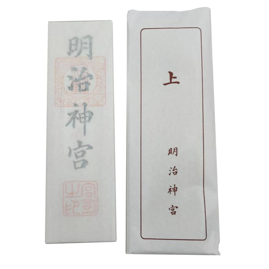 Japan Meiji Jingu,Special talisman (Meiji Jingu character)talisman,Paper tag packaging