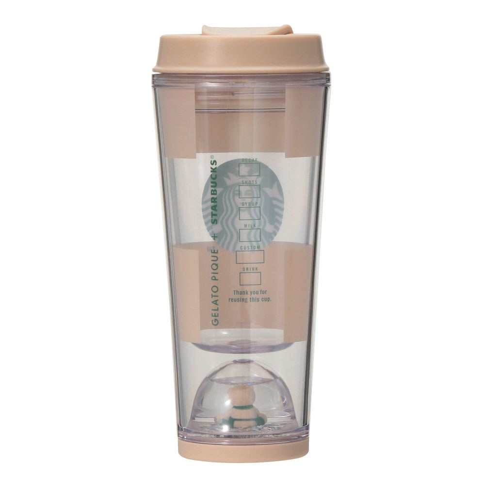 Starbucks Japan x Gelato Pique Bear Snow Globe Tumbler, 355ml