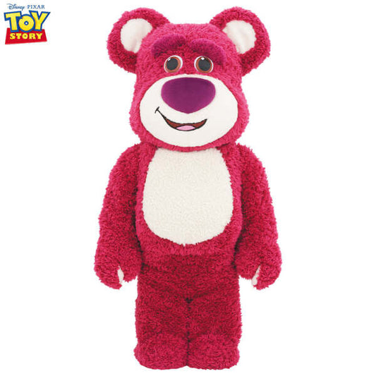 BE@RBRICK 1000% Lots- OCSTUME,TOY STORY LOTSO, Plush Strawberry Bear