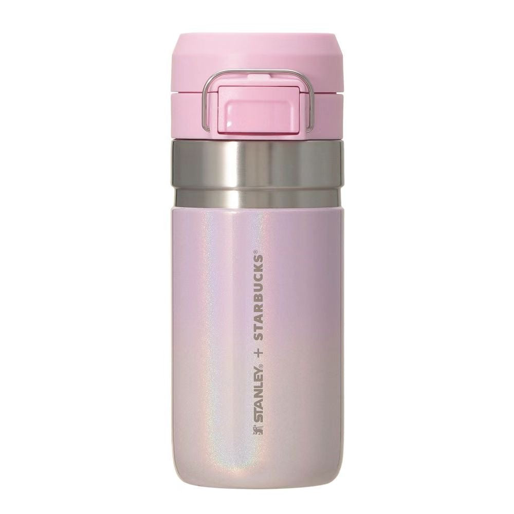 Starbucks Japan 2026 Cherry Blossom Limited Edition First Collection STANLEY Mermaid Thermos Mug, 473ml