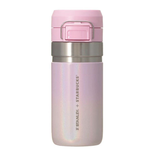 Starbucks Japan 2026 Cherry Blossom Limited Edition First Collection STANLEY Mermaid Thermos Mug, 473ml