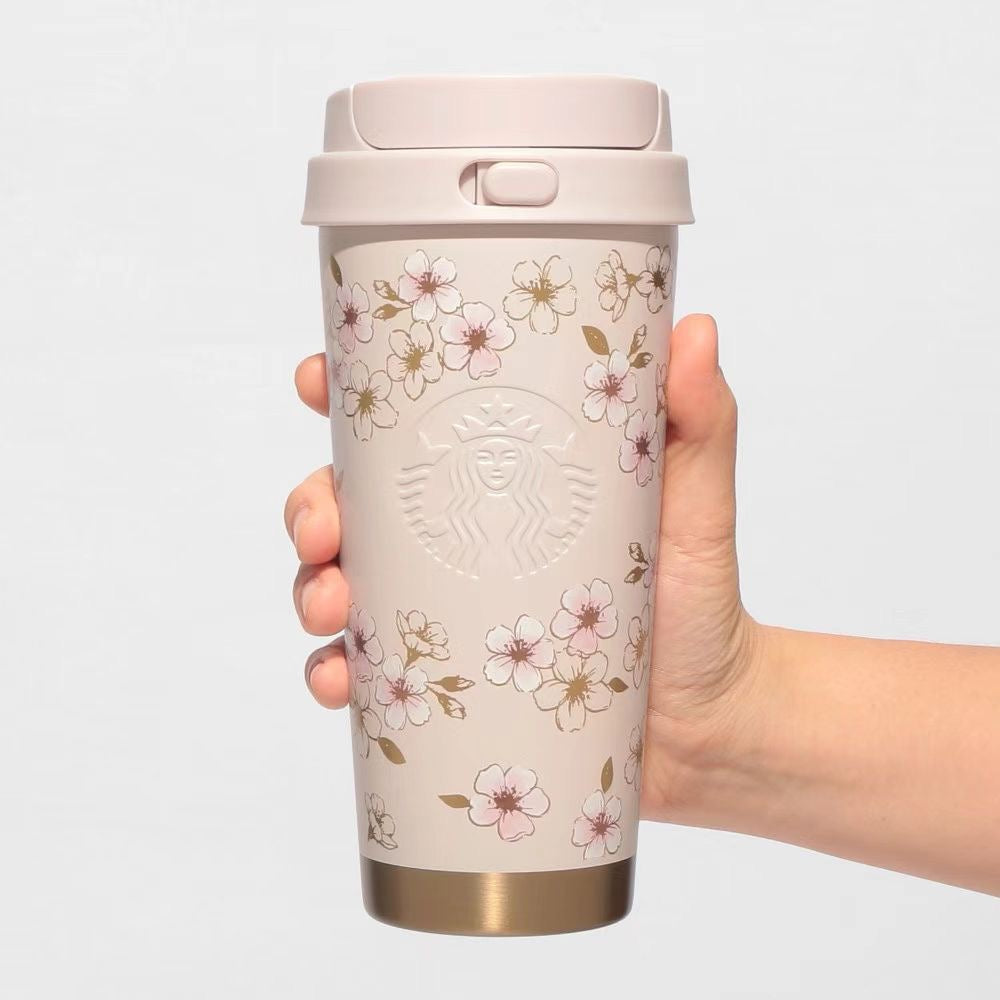 Starbucks Japan 2026 Sakura Limited Edition (First Wave): Sakura "To-Go" Insulated Tumbler (473ml)