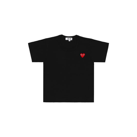 [PLAY Kids] Black Red Heart T-shirt