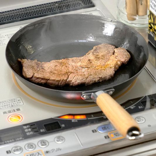 Yamada Kogyosho, HANAKO+a (Nitriding )Frying Pan【24cm】