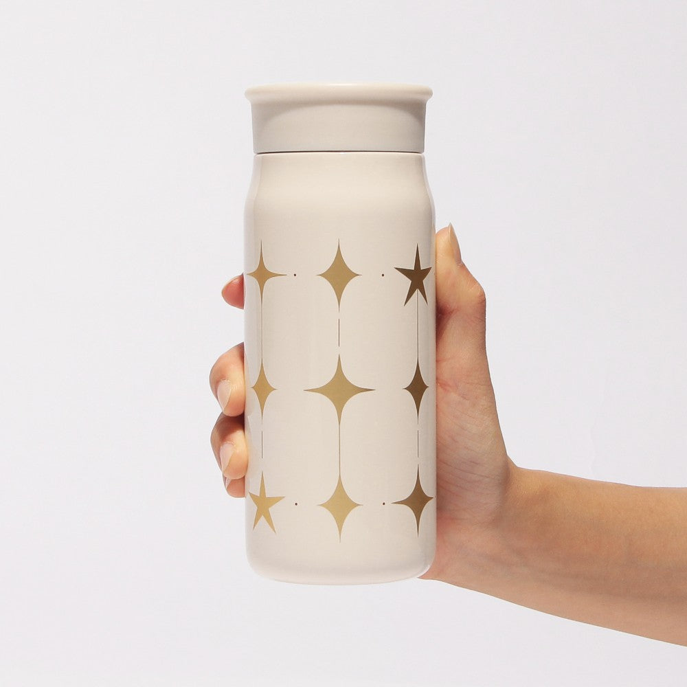 Starbucks Japan Year of the Horse Limited Edition Gold Starburst Stainless Steel Tumbler (355ml)