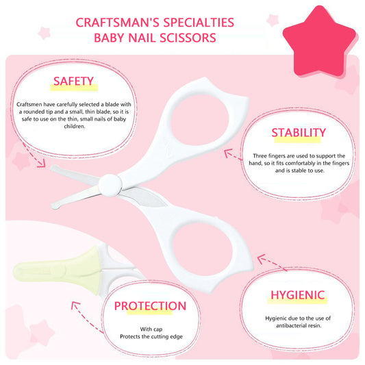 Japan Pigeon Baby Nail Scissors (From 3 Month)