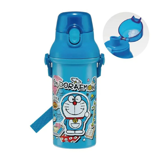 Japan Skater Doraemon Children's Straight Water Bottle  480ml