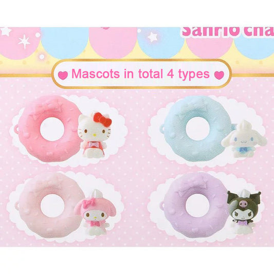 Japan Sanrio Toys Bath Ball,  Soaking Ball, Dissolved with Toys Floating Out【Sanrio Figures and Donuts】Extra Large Grape Scent