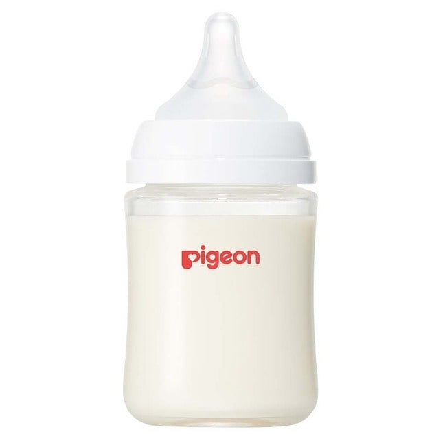 Pigeon SofTouch Heat-Resistant Glass Baby Bottle 160ml