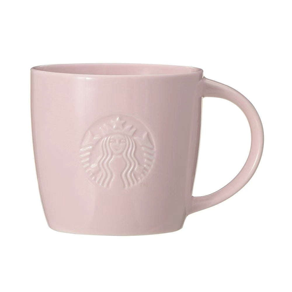 Starbucks Japan 2026 Valentine's Day Limited Edition Pink-Beige Mug (Gift Box Set, 355ml)