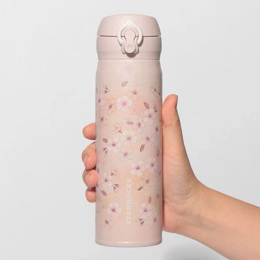 Starbucks Japan 2026 Sakura Limited Edition (First Wave): Sakura Thermos Collaboration Tumbler (500ml)