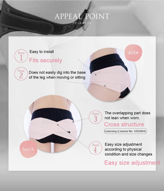 Japan inujirusi Prenatal and Postnatal Pelvic Straps HB8149