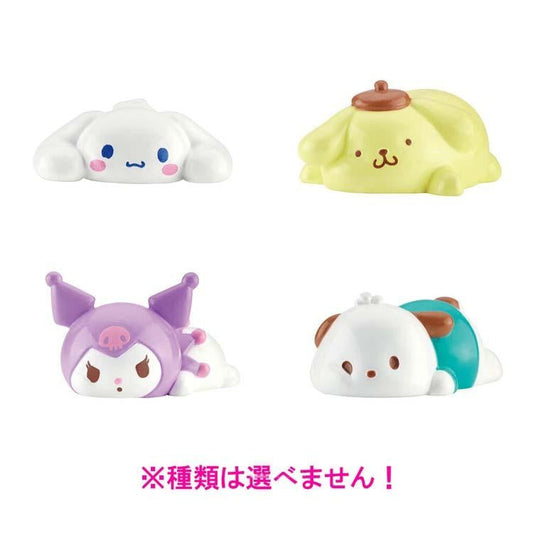 Japan BANDAI X Sanrio  Toys Bath Ball， Soaking Ball, Dissolved with Toys Floating Out【Funyumaru】Soap scent