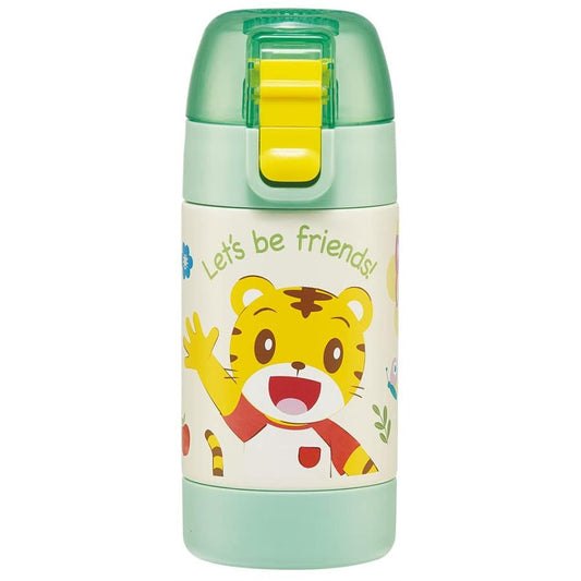 Skater Shimajiro Stainless Steel Vacuum Insulated Bottle 350ml