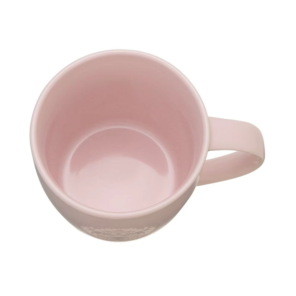 Starbucks Japan 2026 Valentine's Day Limited Edition Pink-Beige Mug (Gift Box Set, 355ml)