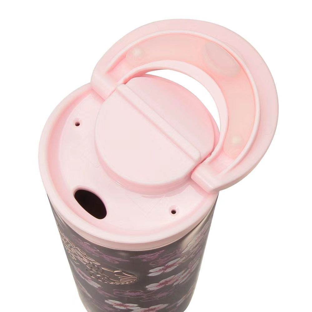 Starbucks Japan 2026 Sakura Limited Edition First Drop, Chloe Sakura Insulated Water Bottle, 473ml