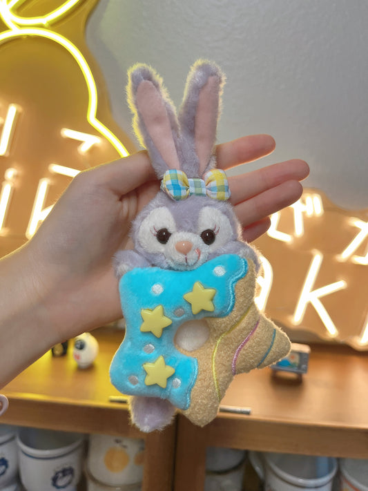 Tokyo Disney Summer Limited Keychain Plush – StellaLou with Donut Series