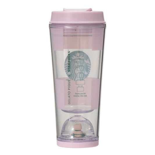 Starbucks Japan x Gelato Pique Bear Snow Globe Tumbler, 355ml