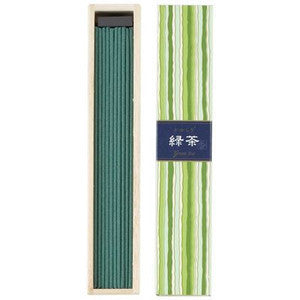 Japan Nippon Kodo Incense Green Tea 40 Sticks With Holder